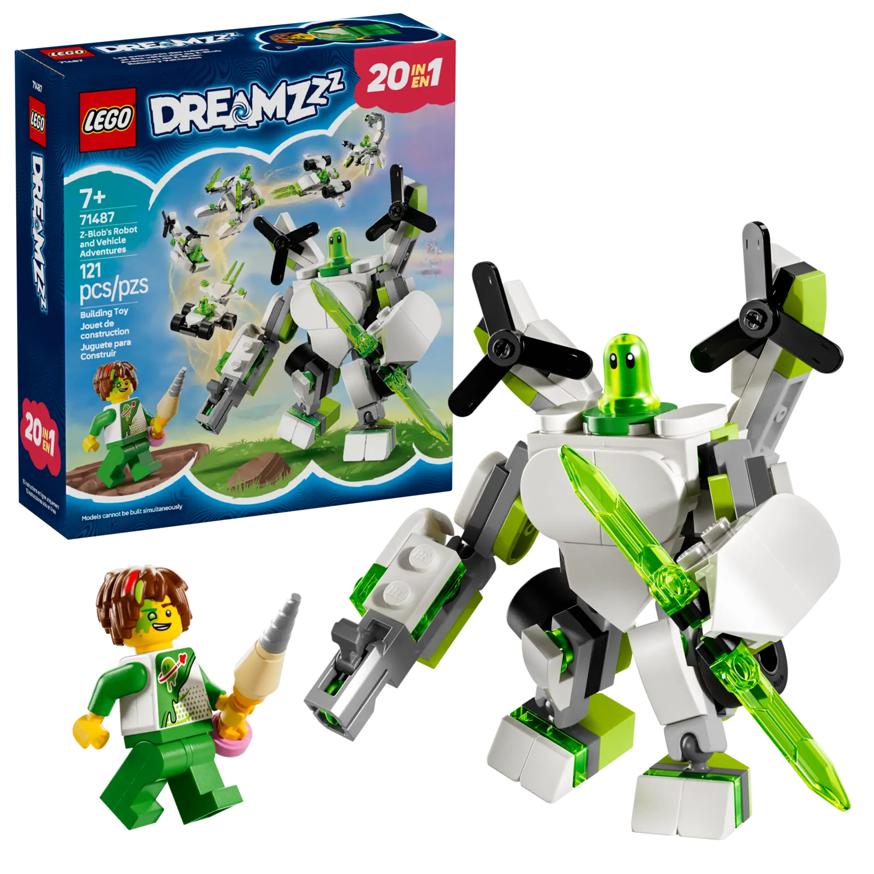 Lego Z-Blob's Robot and Vehicle A.. (71487) – Bright Bean Toys