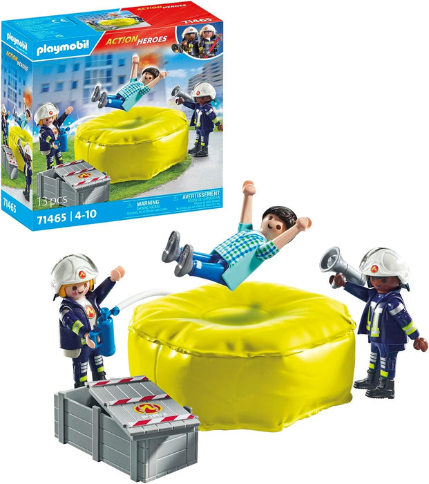 Playmobil Firefighter with air pillow (71465)