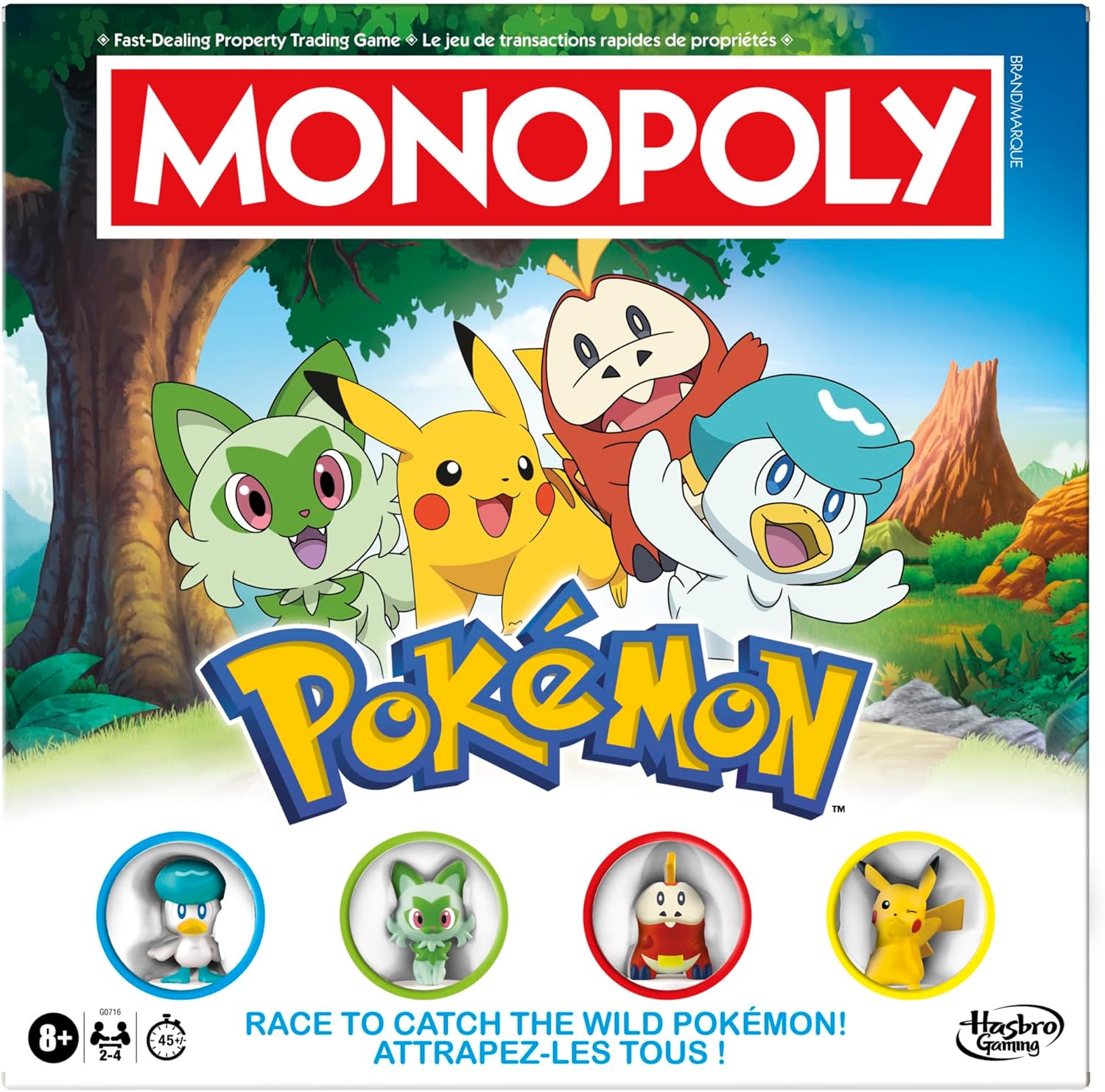 【新品未使用】pokemon MONOPOLY ポケモン　モノポリー Monopoly Pokémon Edition - Hasbro Pulse