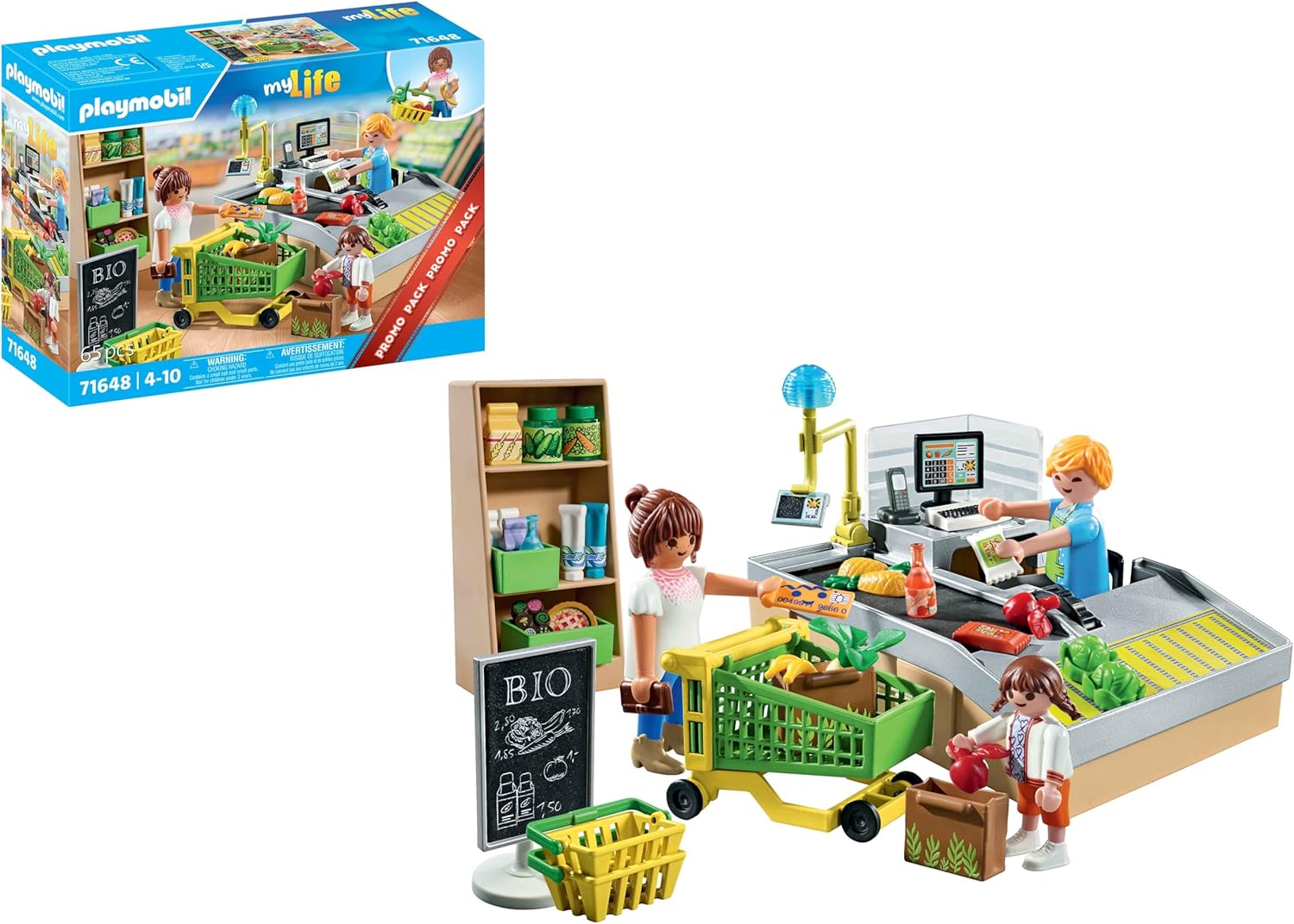 Playmobil Organic supermarket (71648) (Slightly Damaged Packaging