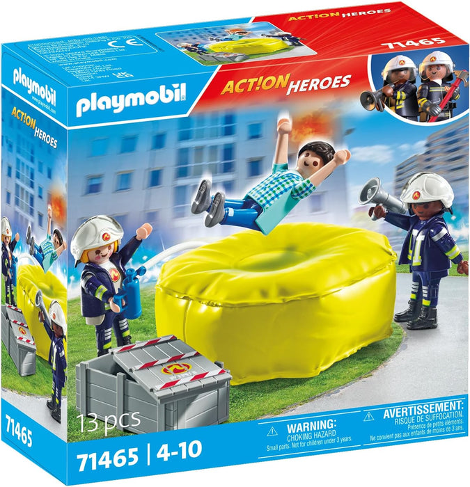 Playmobil Firefighter with air pillow (71465)