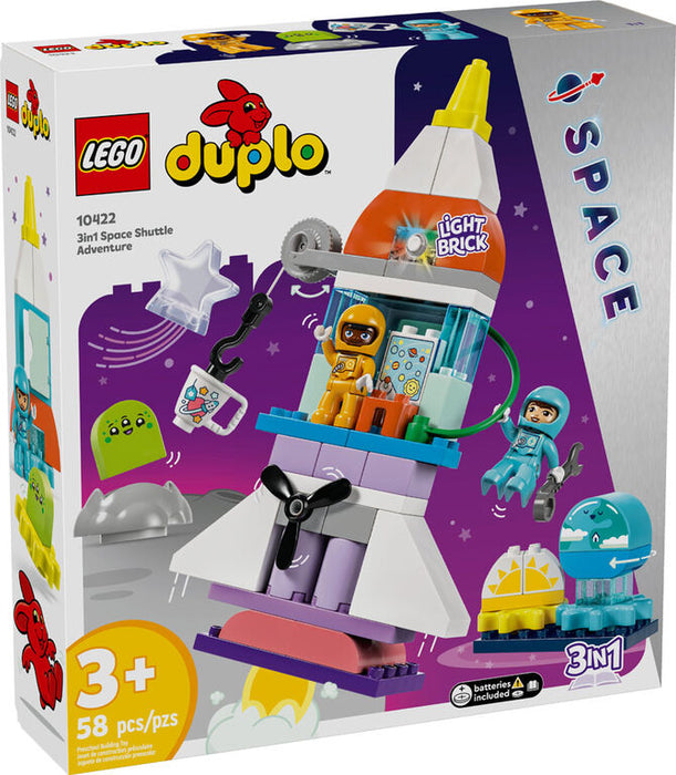 Lego Duplo 3 in 1 Space Shuttle Adventure (10422)
