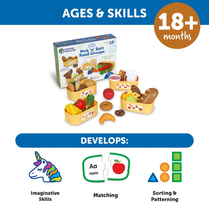Learning Resources New Sprouts® Pick 'n' Sort Food Groups
