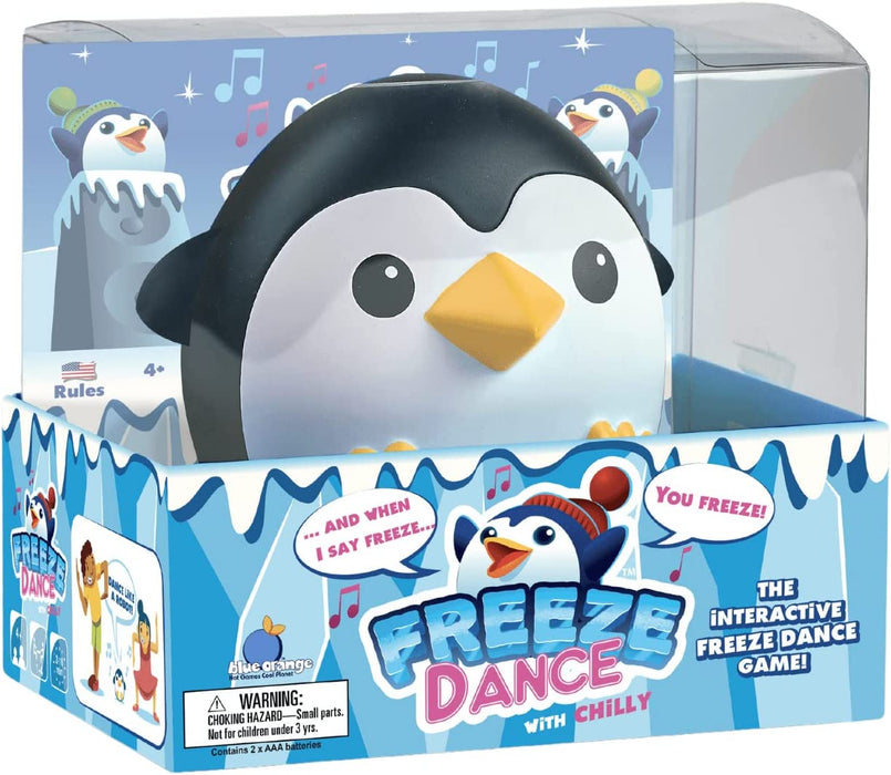 Blue Orange Freeze Dance with Chilly