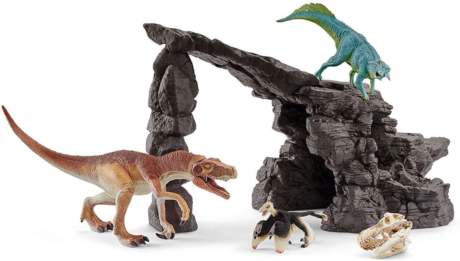 Schleich Dino Set With Cave – Bright Bean Toys