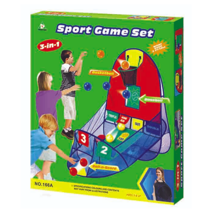Sports Target 3-In-1 Game