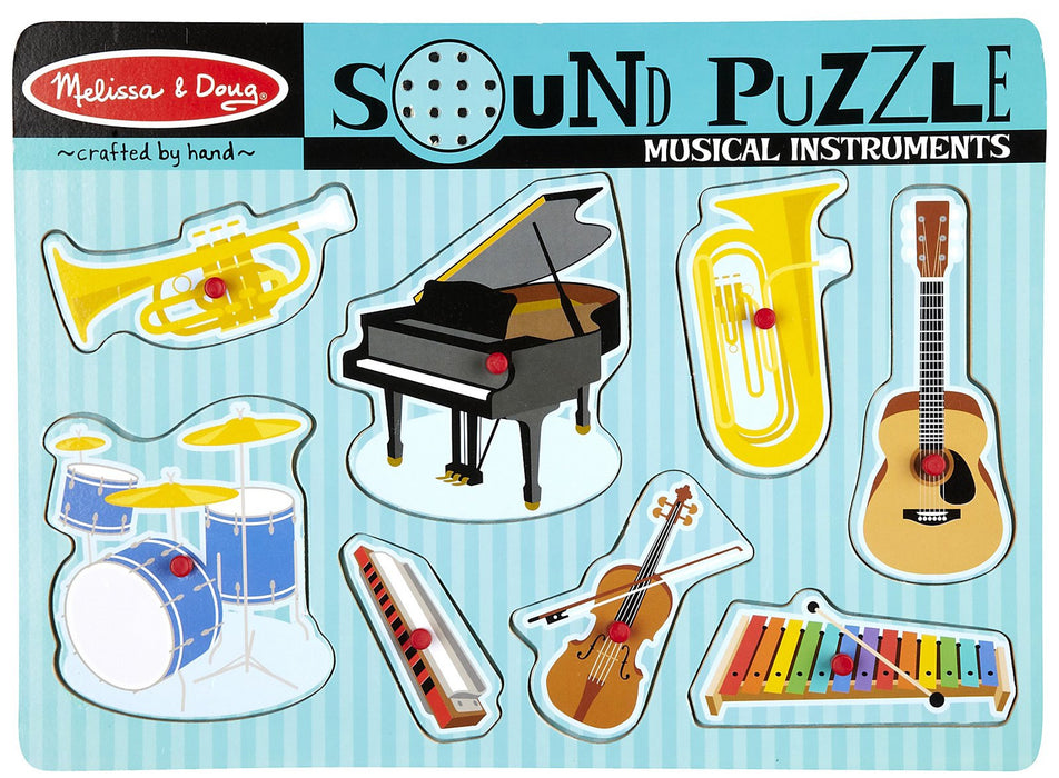 Melissa & Doug Musical Instruments Sound Puzzle