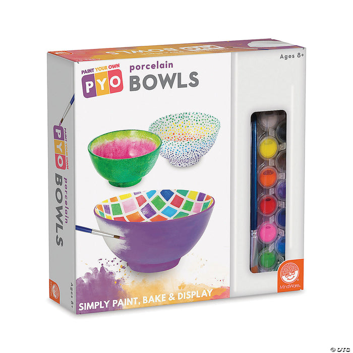 Mindwares Paint Your Own Porcelain Bowls
