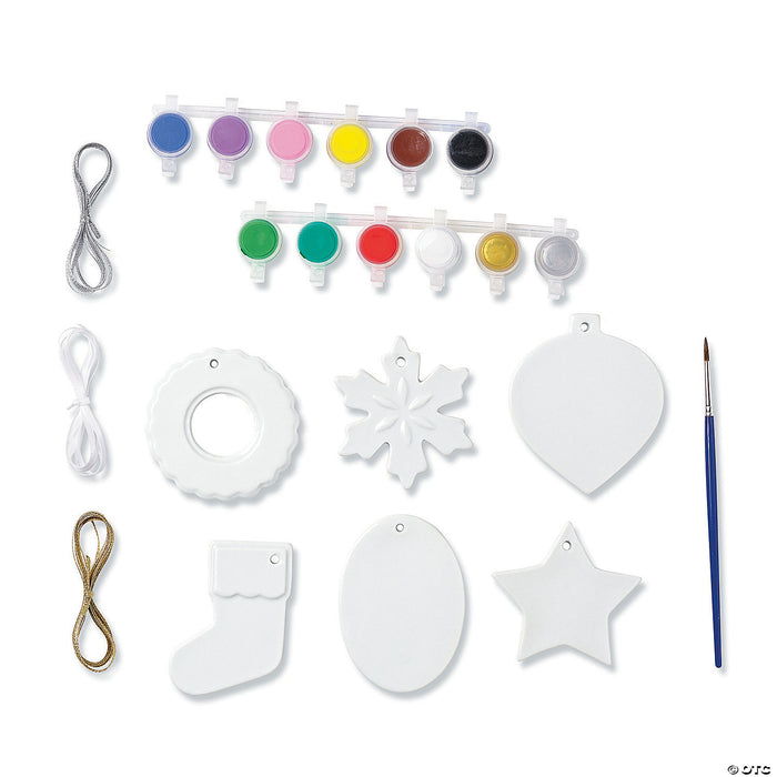Mindwares Paint Your Own Christmas Ornaments