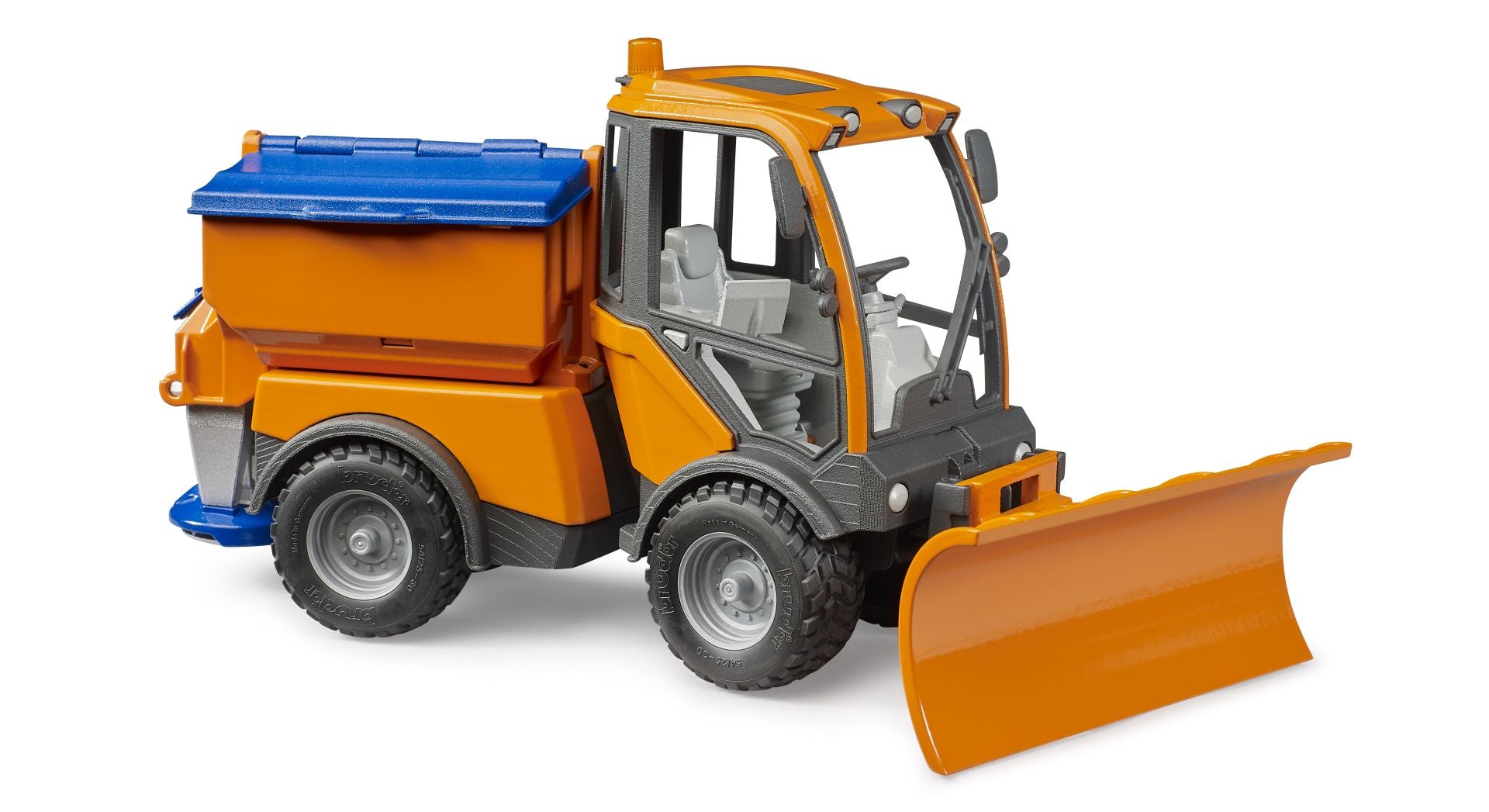 Bruder VarioCar Winter Service Vehicle – Compact Municipal Utility Vehicle (Ages 4+)