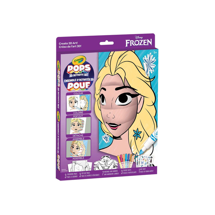 Frozen, POPs Colour & Activity  Box Kit