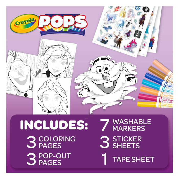 Frozen, POPs Colour & Activity  Box Kit