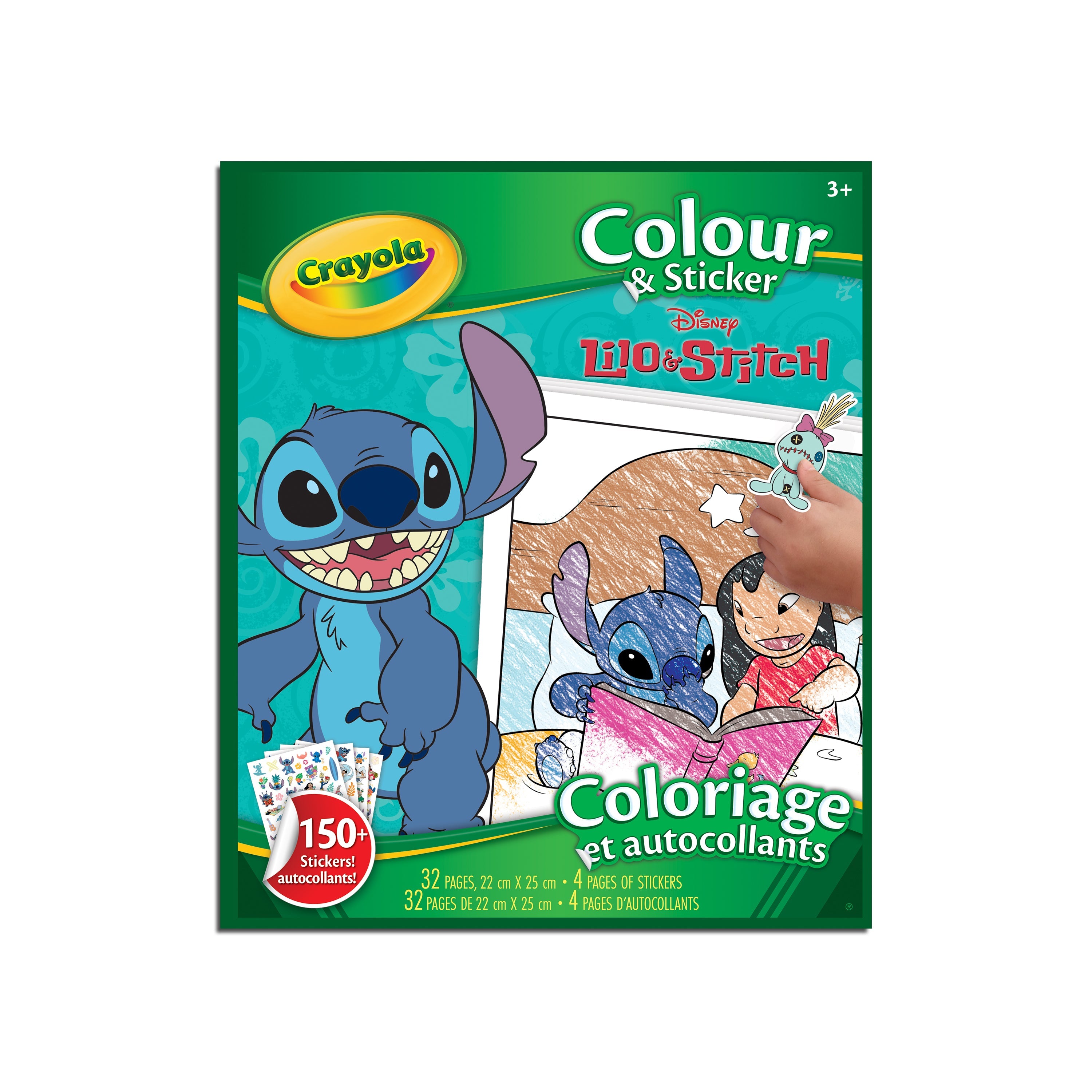 Crayola Colour & Sticker - Lilo & Stitch