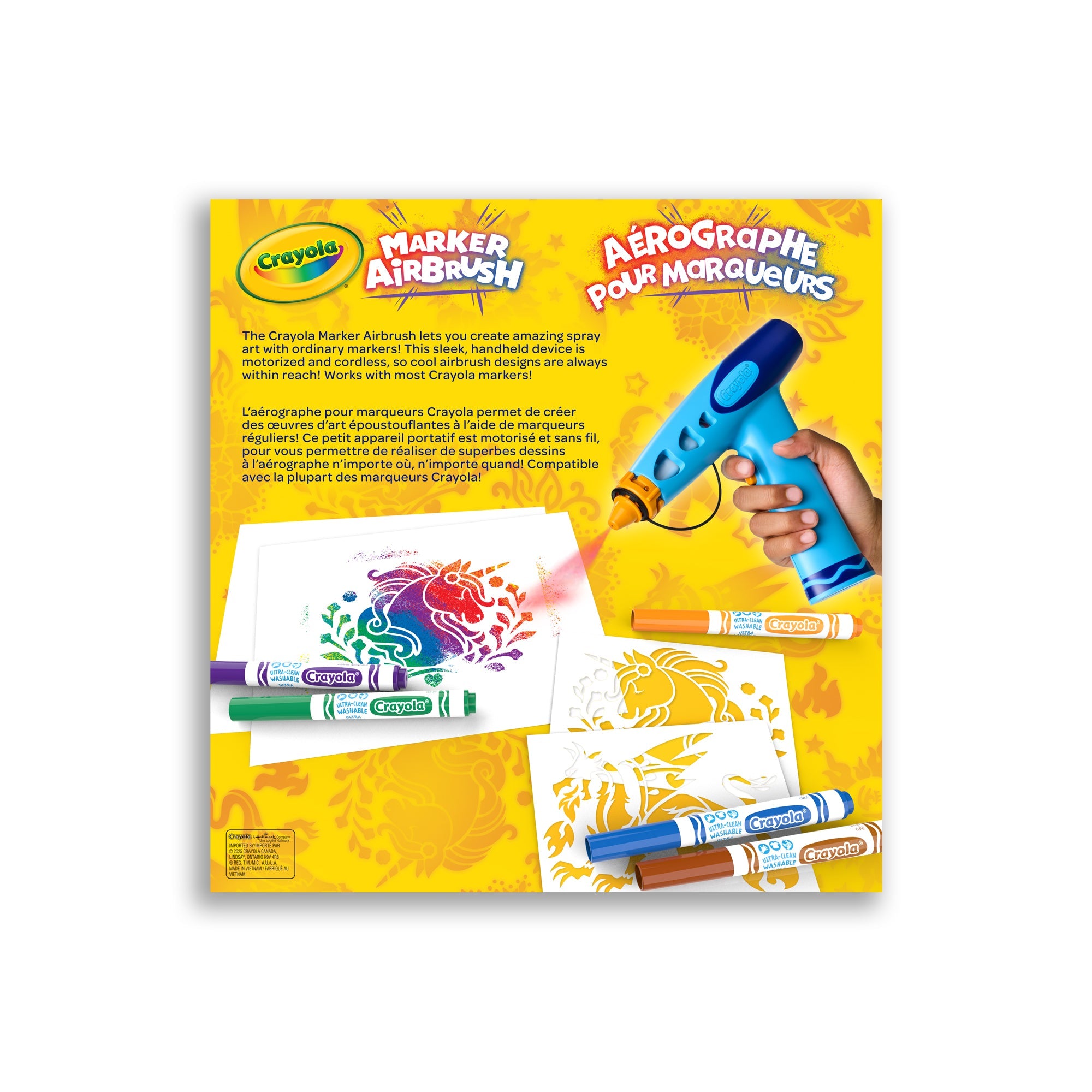 Crayola Marker Airbrush Art Kit