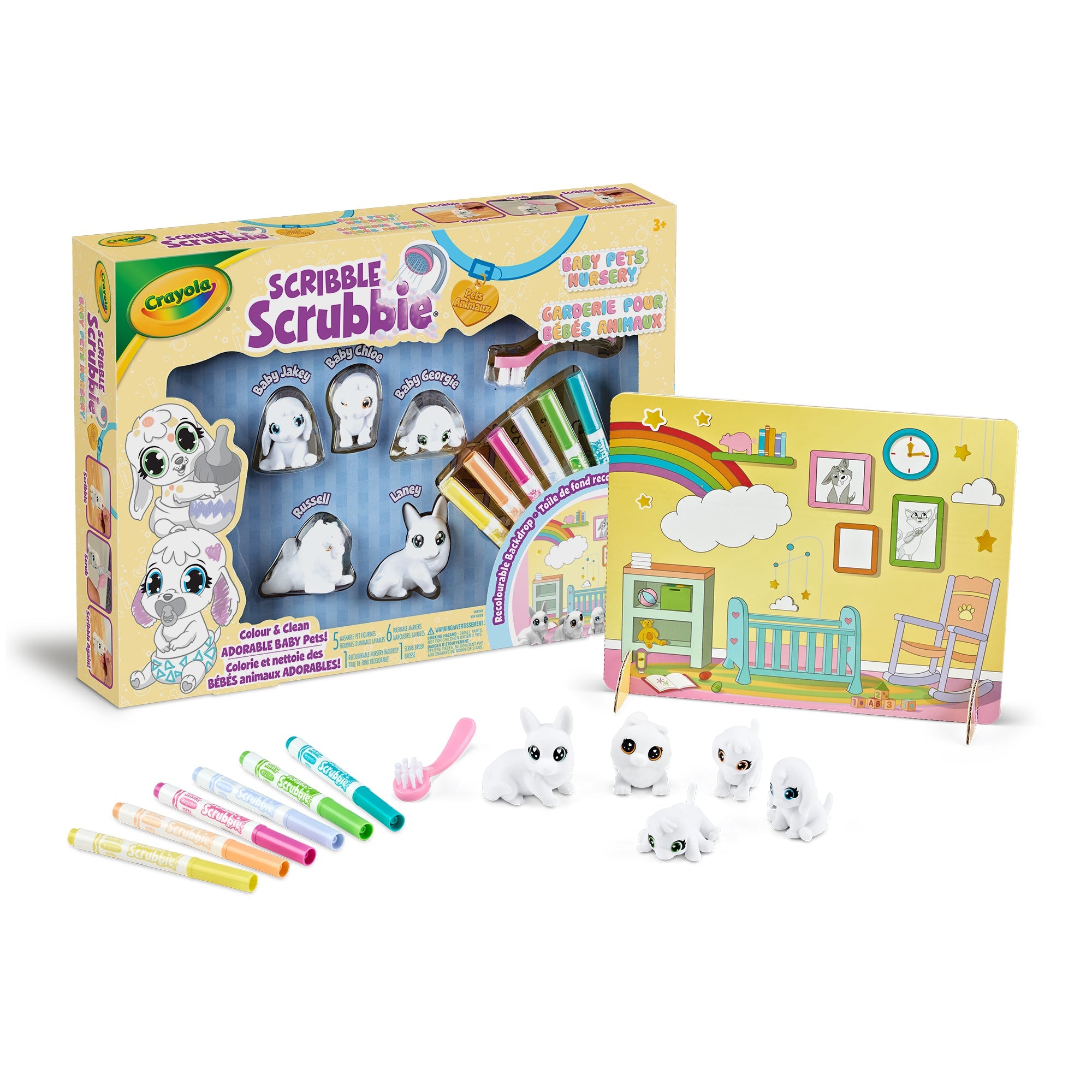 Crayola Scribble Scrubbie Baby Pets Nursery