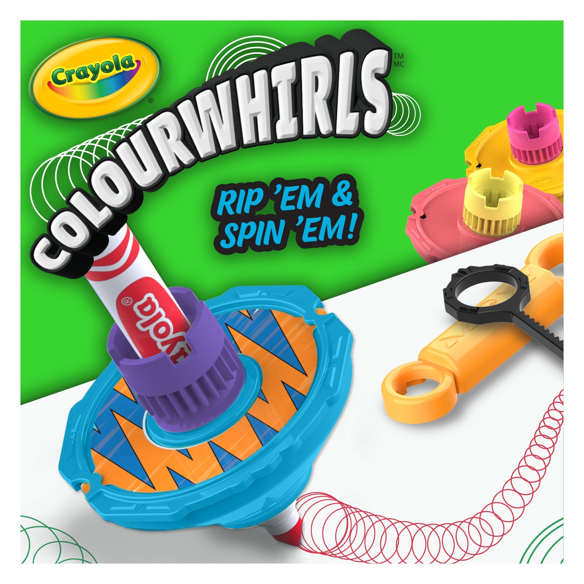 Crayola Neon Colourwhirls