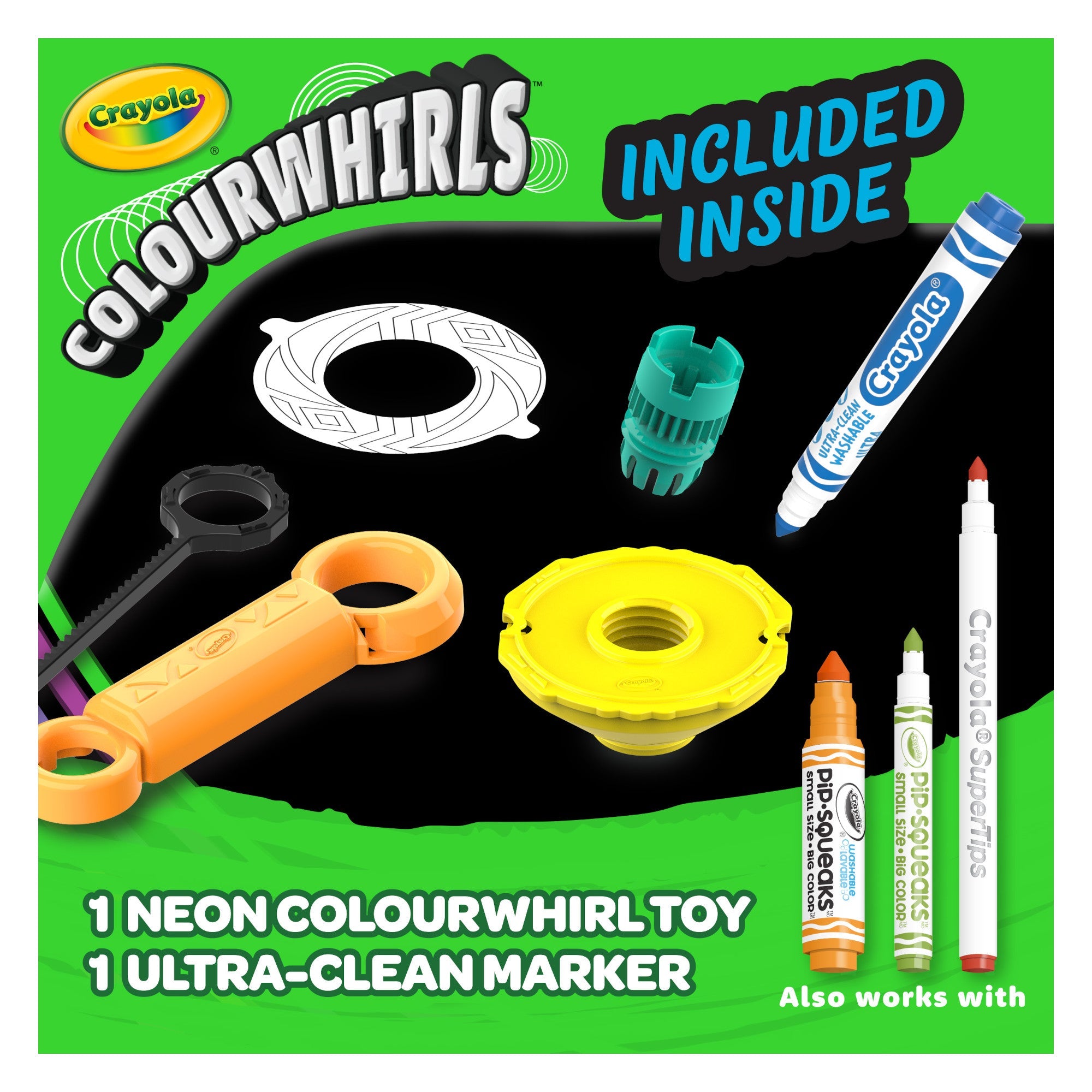 Crayola Neon Colourwhirls