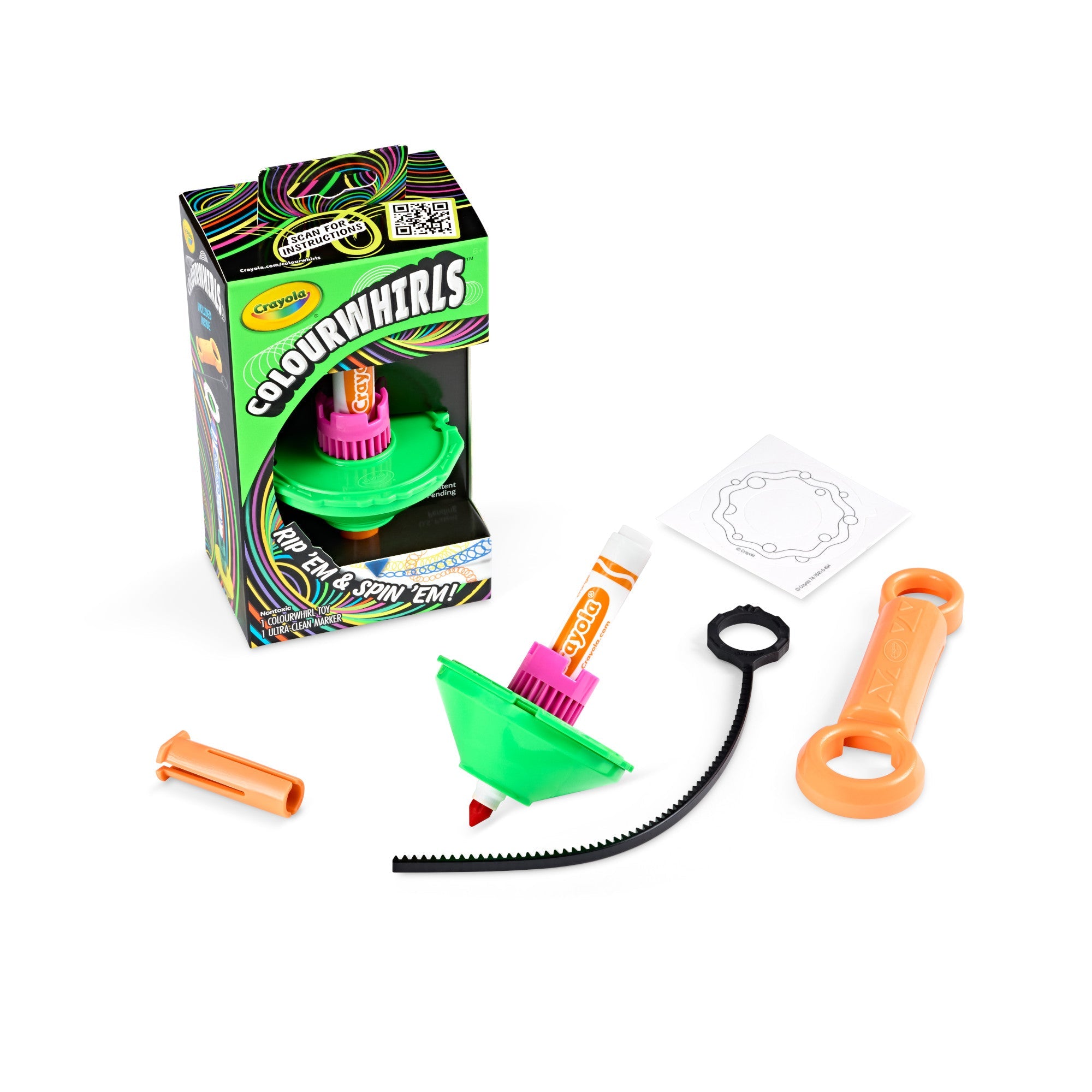 Crayola Neon Colourwhirls