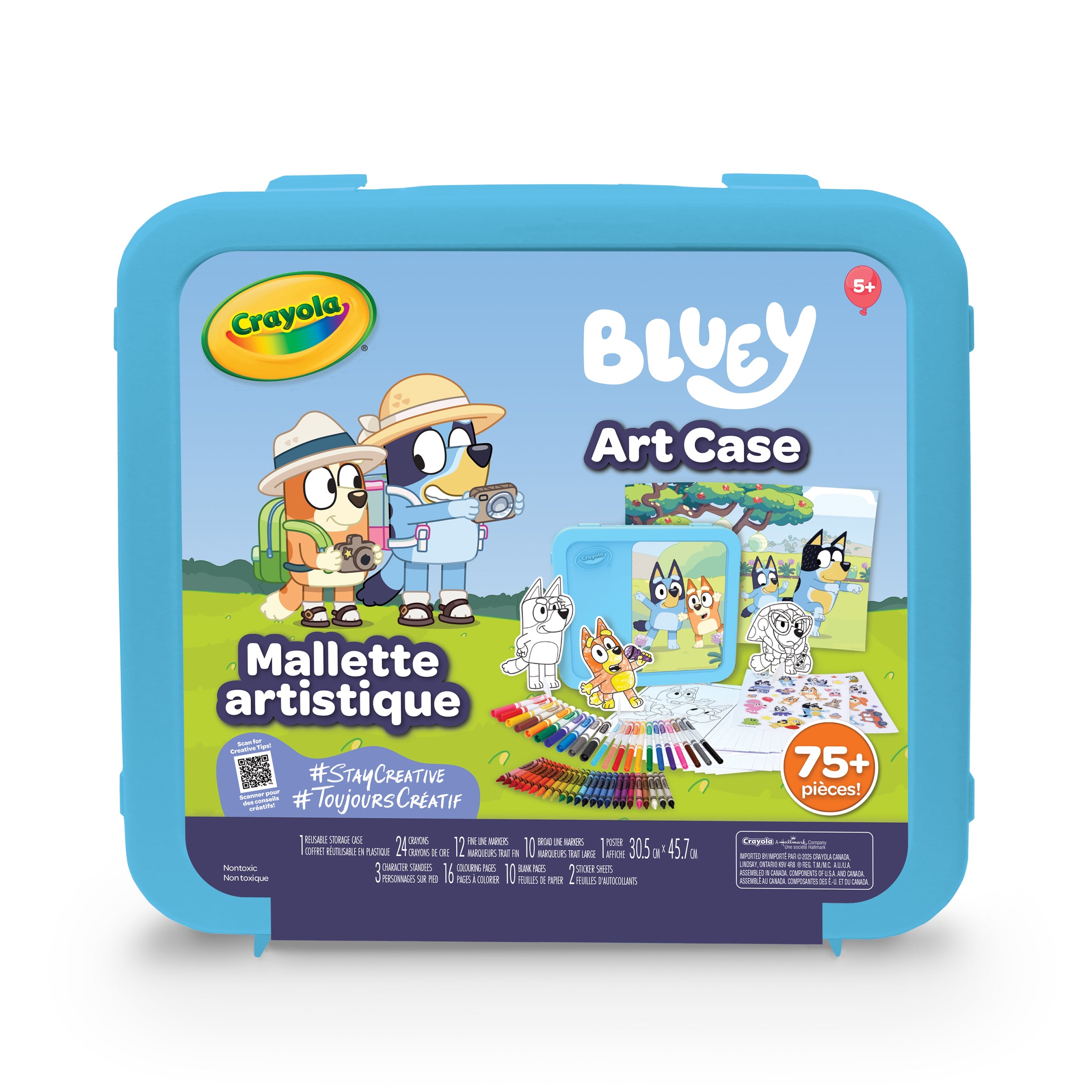Crayola Bluey Art Case