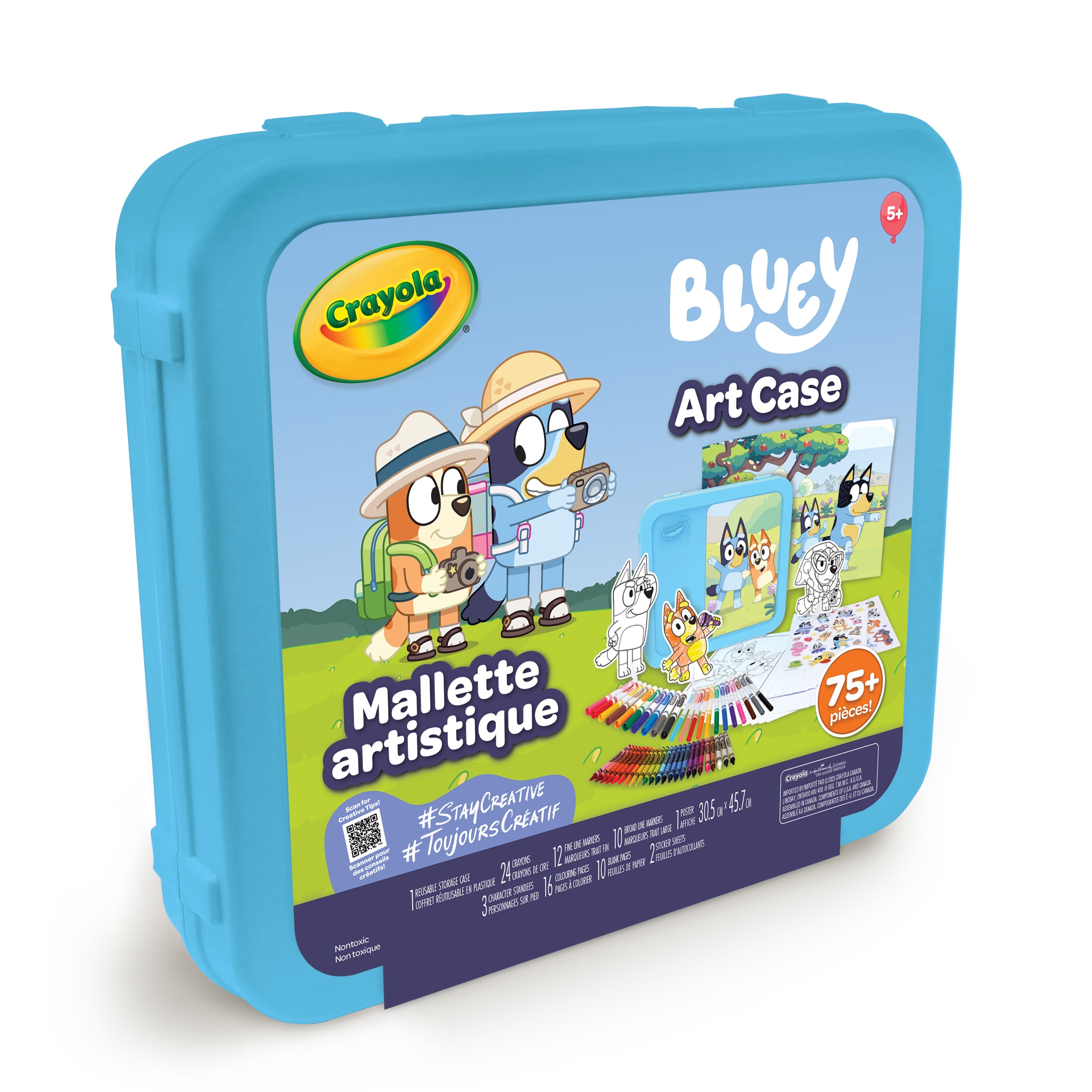 Crayola Bluey Art Case