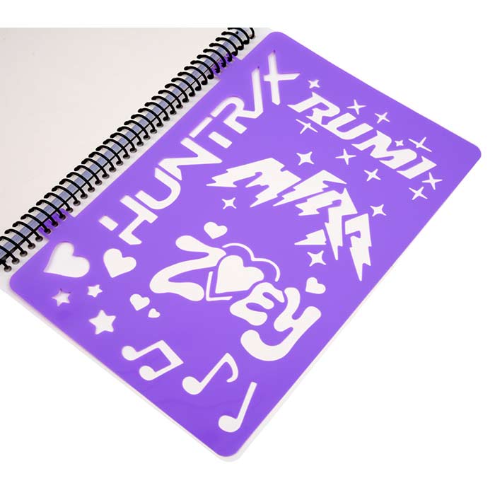Crayola K-Pop Demon Hunters Colour & Sketch Activity Pad – Licensed KDH Activity Pad (Ages 6+)