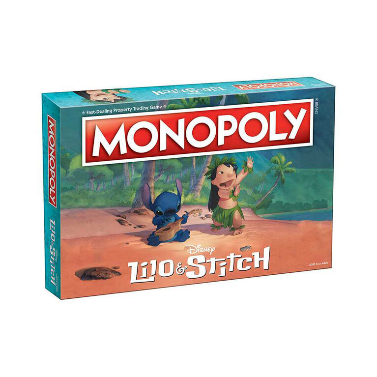 Monopoly Disney's Lilo And Stitch
