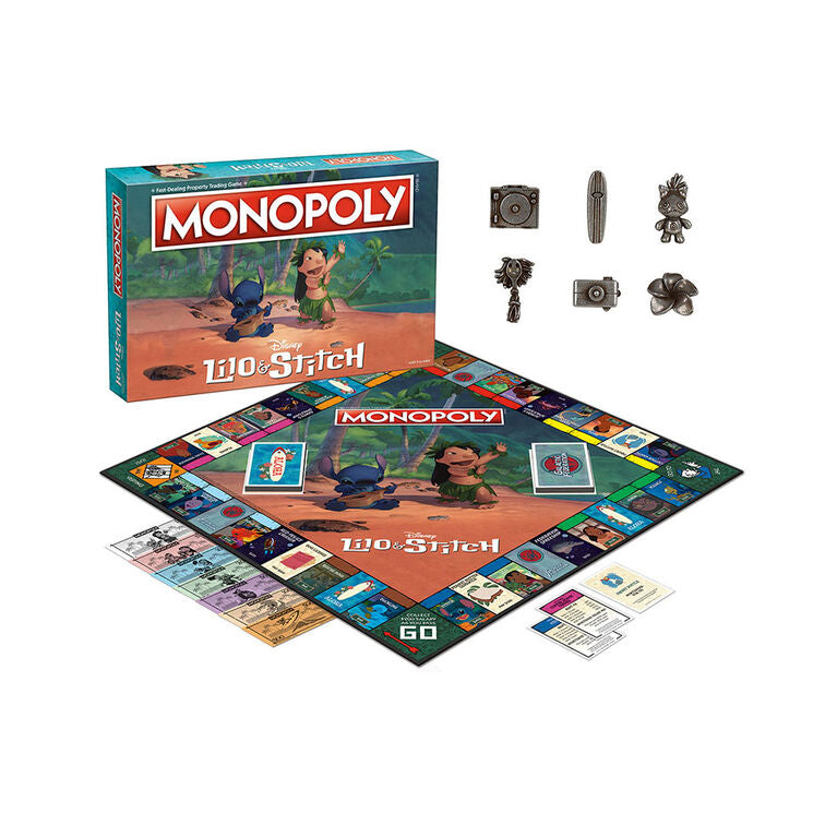 Monopoly Disney's Lilo And Stitch