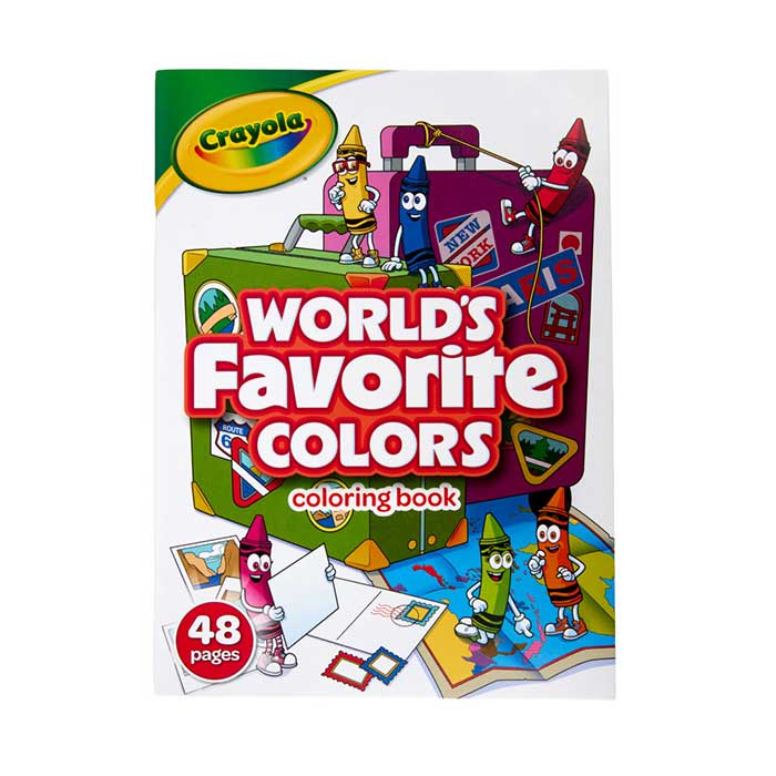 Crayola World's Favourite Colouring Book, 48 pages