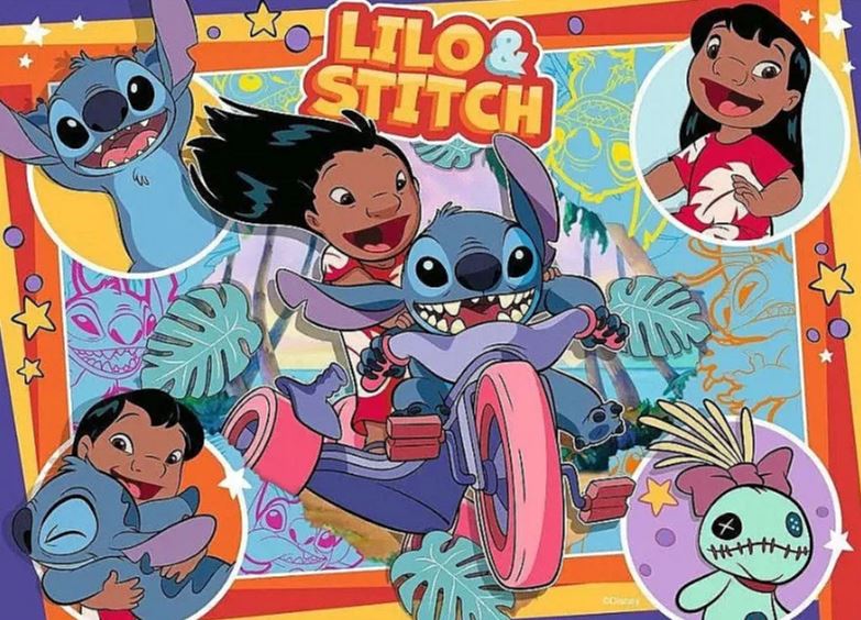 Stitch 4x100 Bumper Puzzle Pack