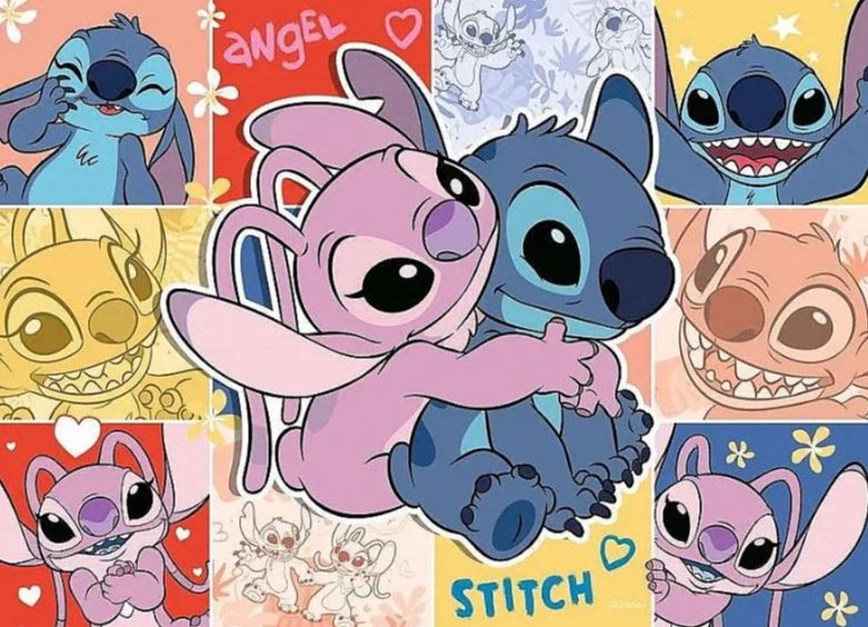 Stitch 4x100 Bumper Puzzle Pack
