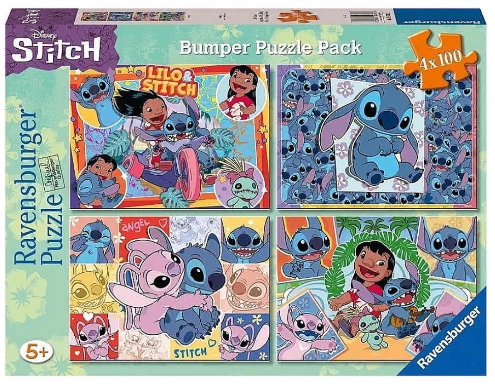 Stitch 4x100 Bumper Puzzle Pack