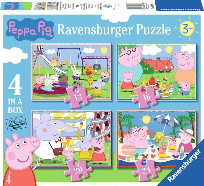 Ravensburger Peppa Pig 12/16/20/24 Pc Puzzle