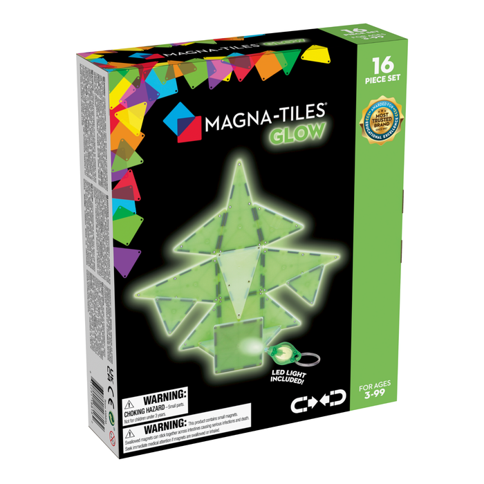 MAGNA-TILES Glow (16 Piece Set)