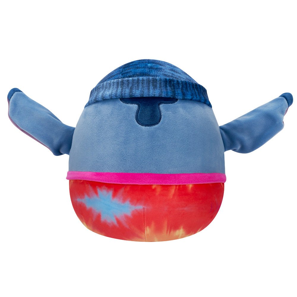 Squishmallows 8" Disney Stitch - Wearing Beanie and Tie Dye