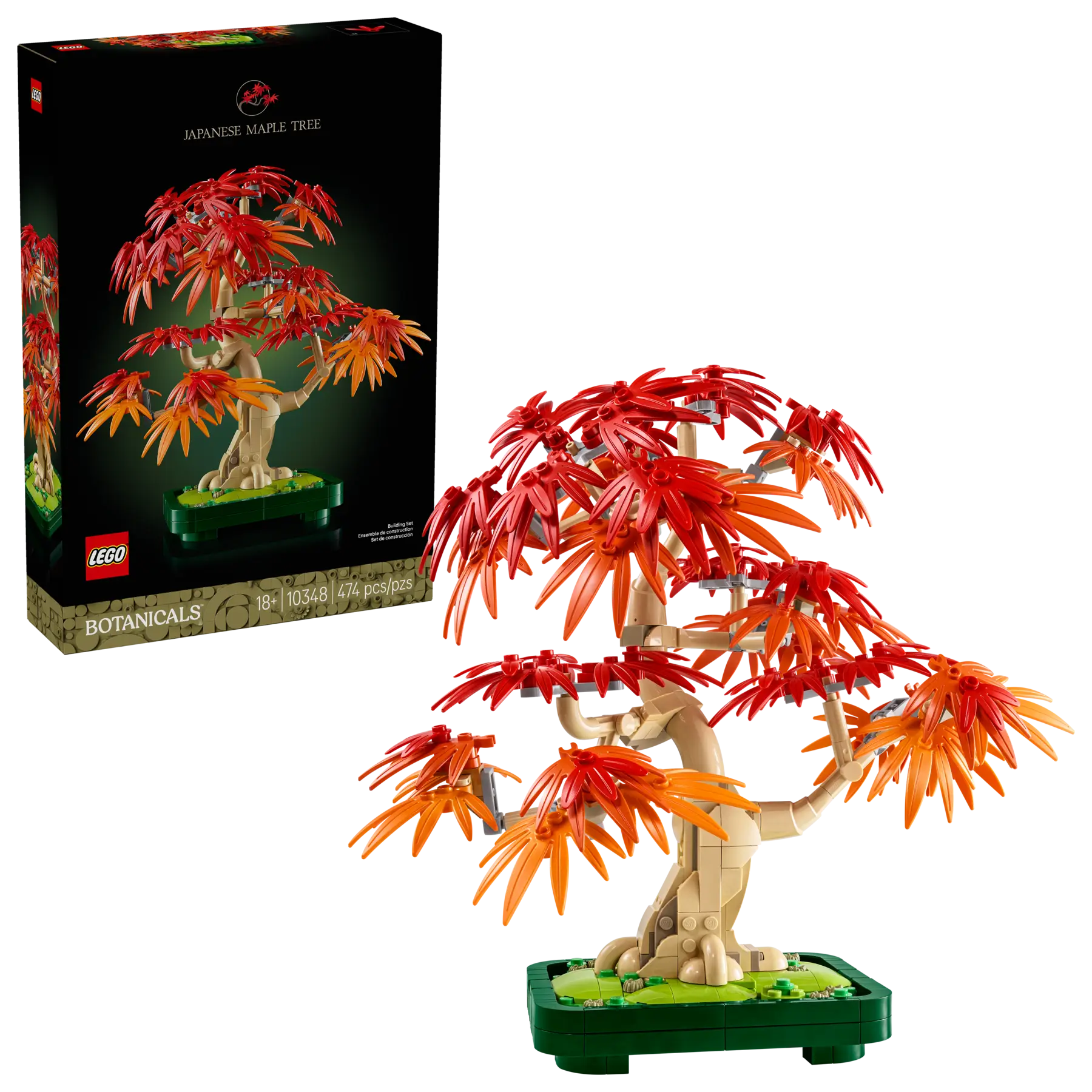 Lego Japanese Red Maple Bonsai Tree (10348)