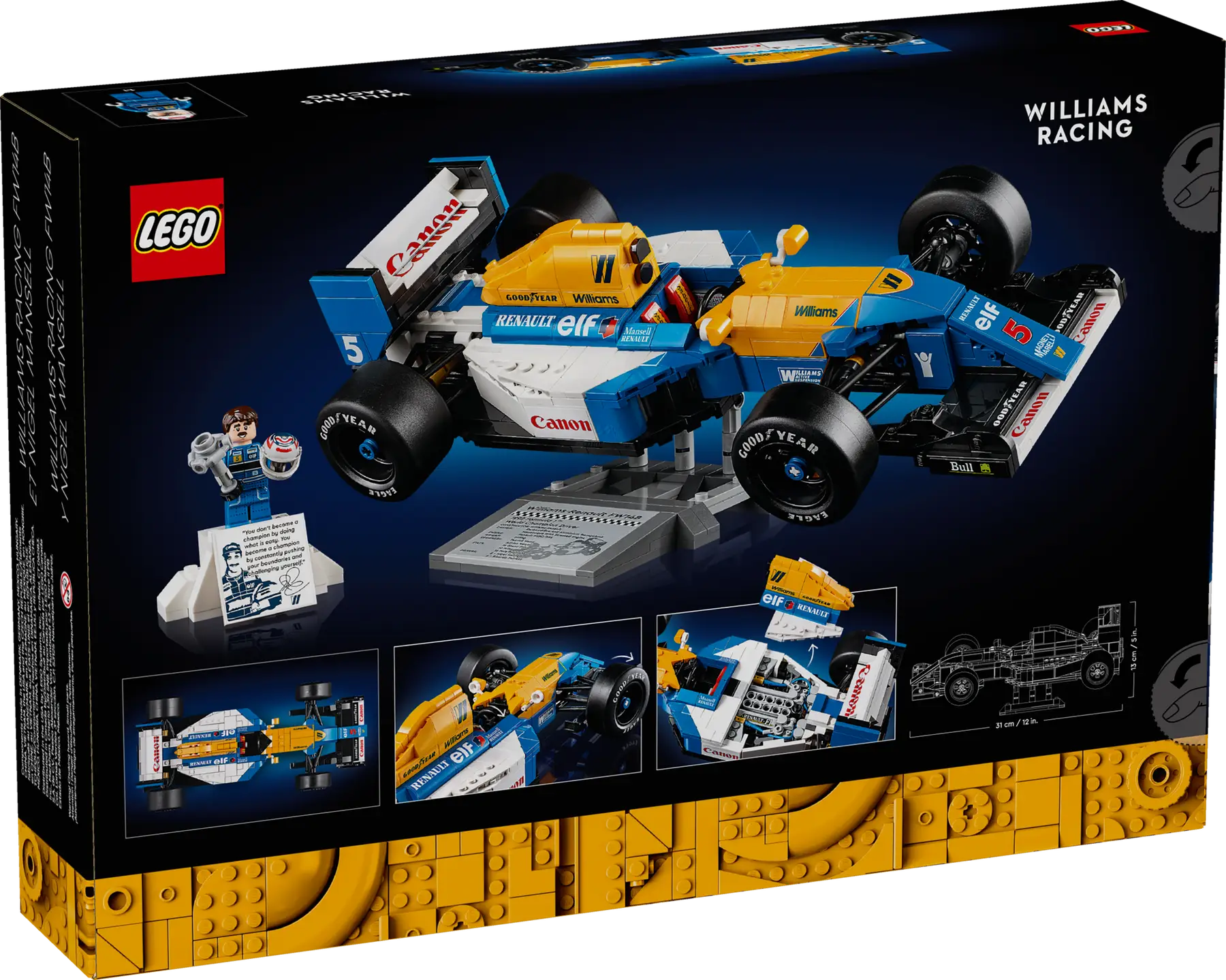 Lego Williams Racing FW14B & Nigel Mansel (10353)