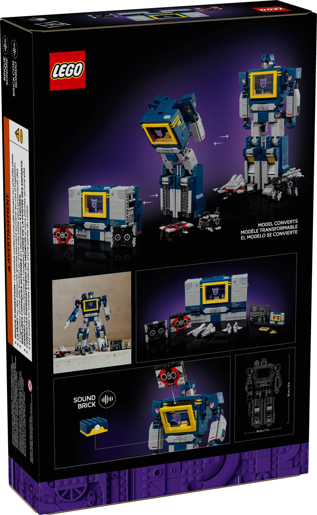 Lego Transformers: Soundwave (10358)
