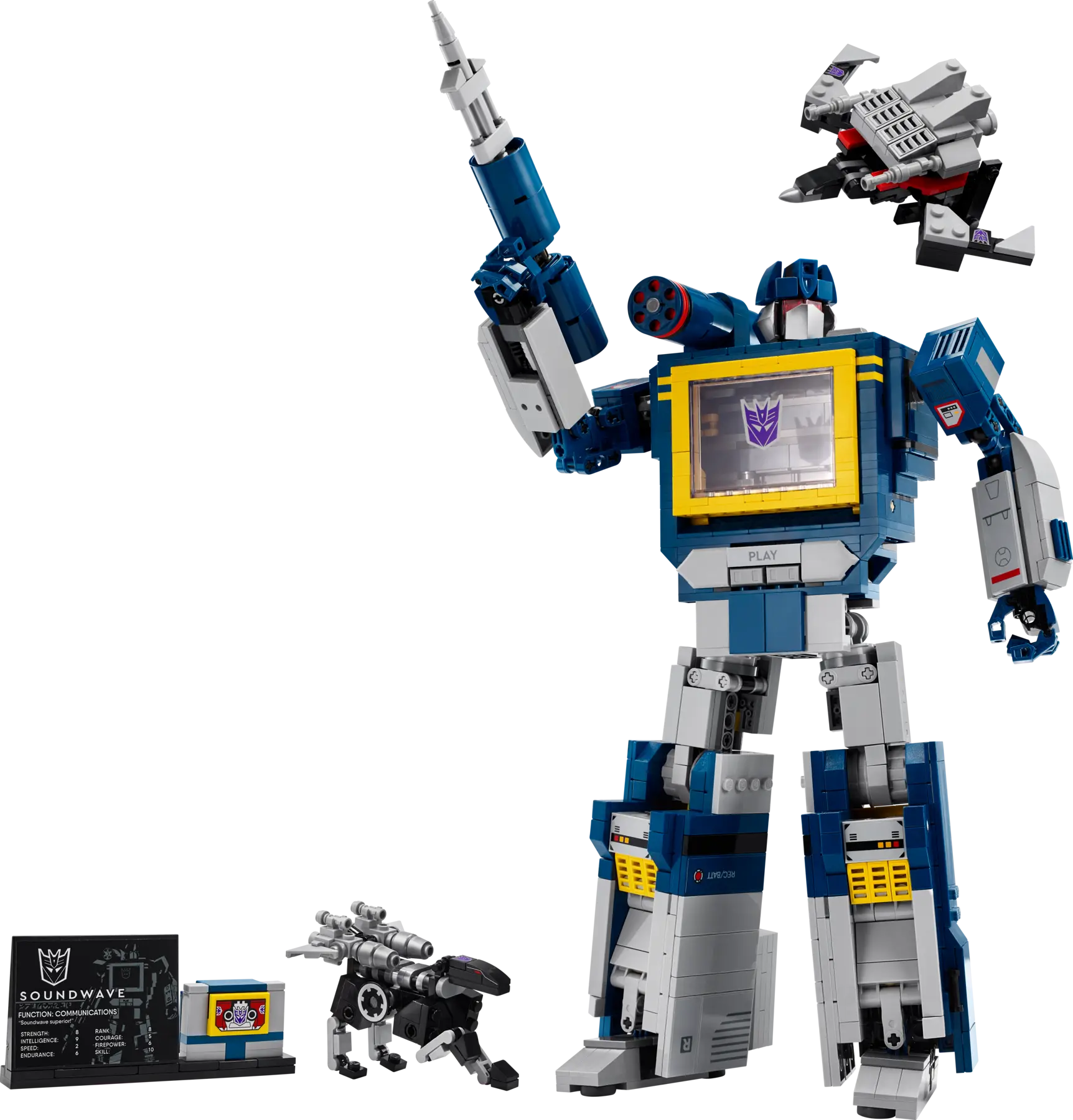 Lego Transformers: Soundwave (10358)
