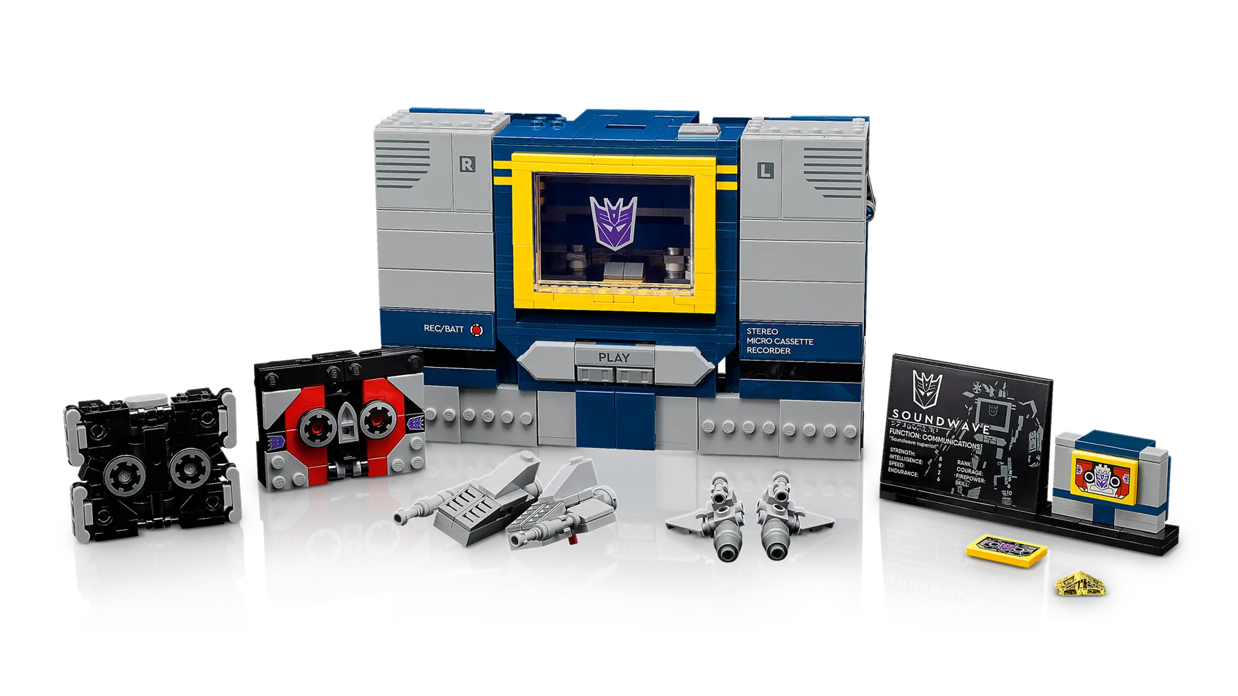 Lego Transformers: Soundwave (10358)