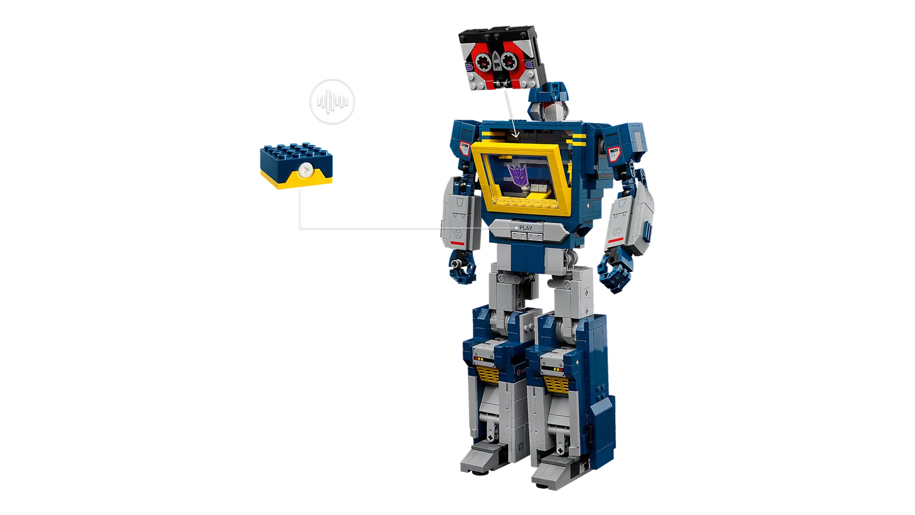 Lego Transformers: Soundwave (10358)