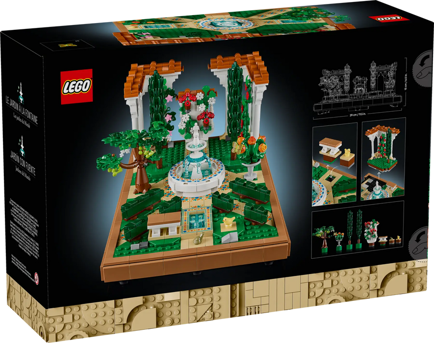 Lego Fountain Garden (10359)