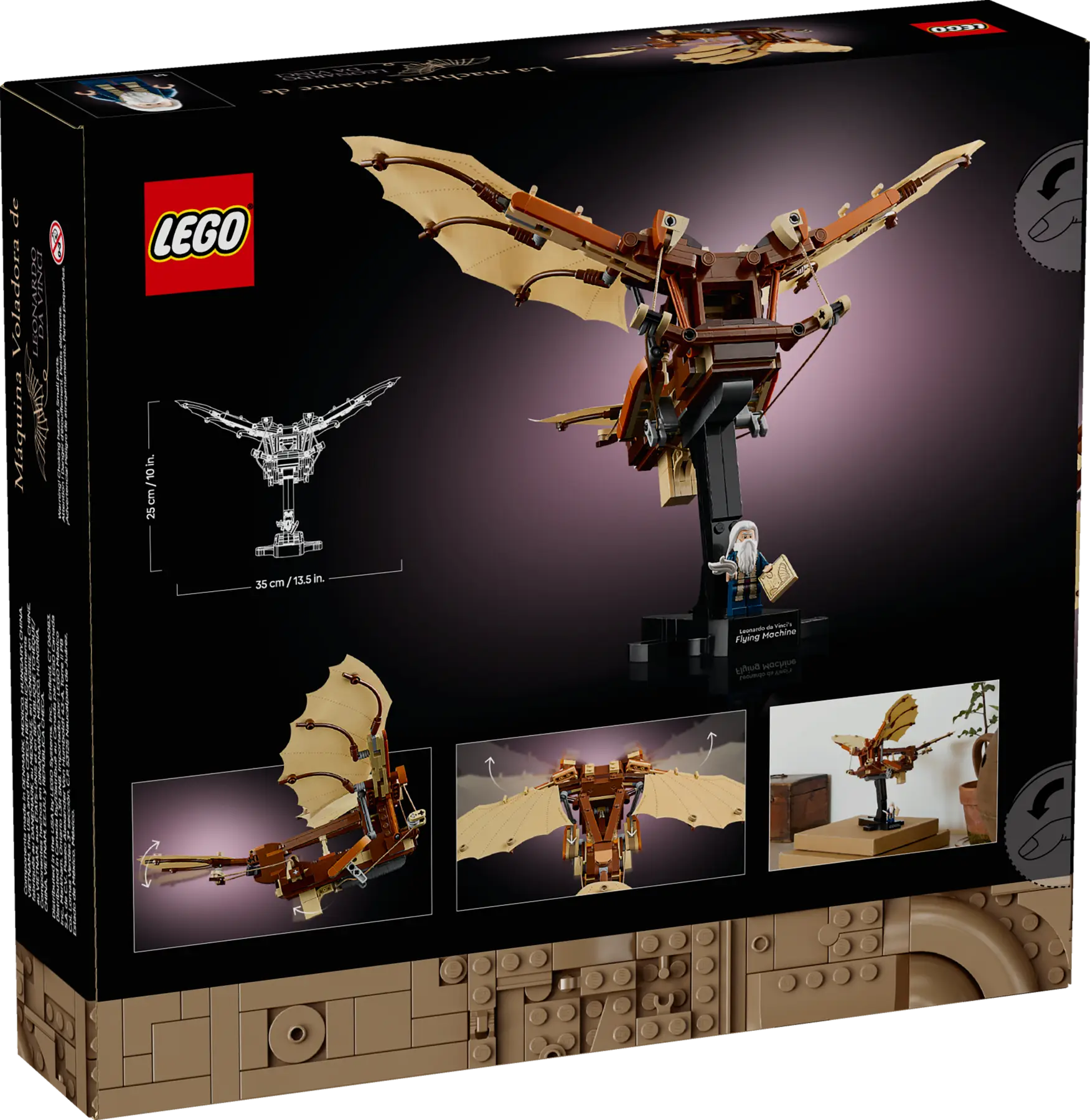 Lego Leonardo da Vinci's Flying Machine (10363)