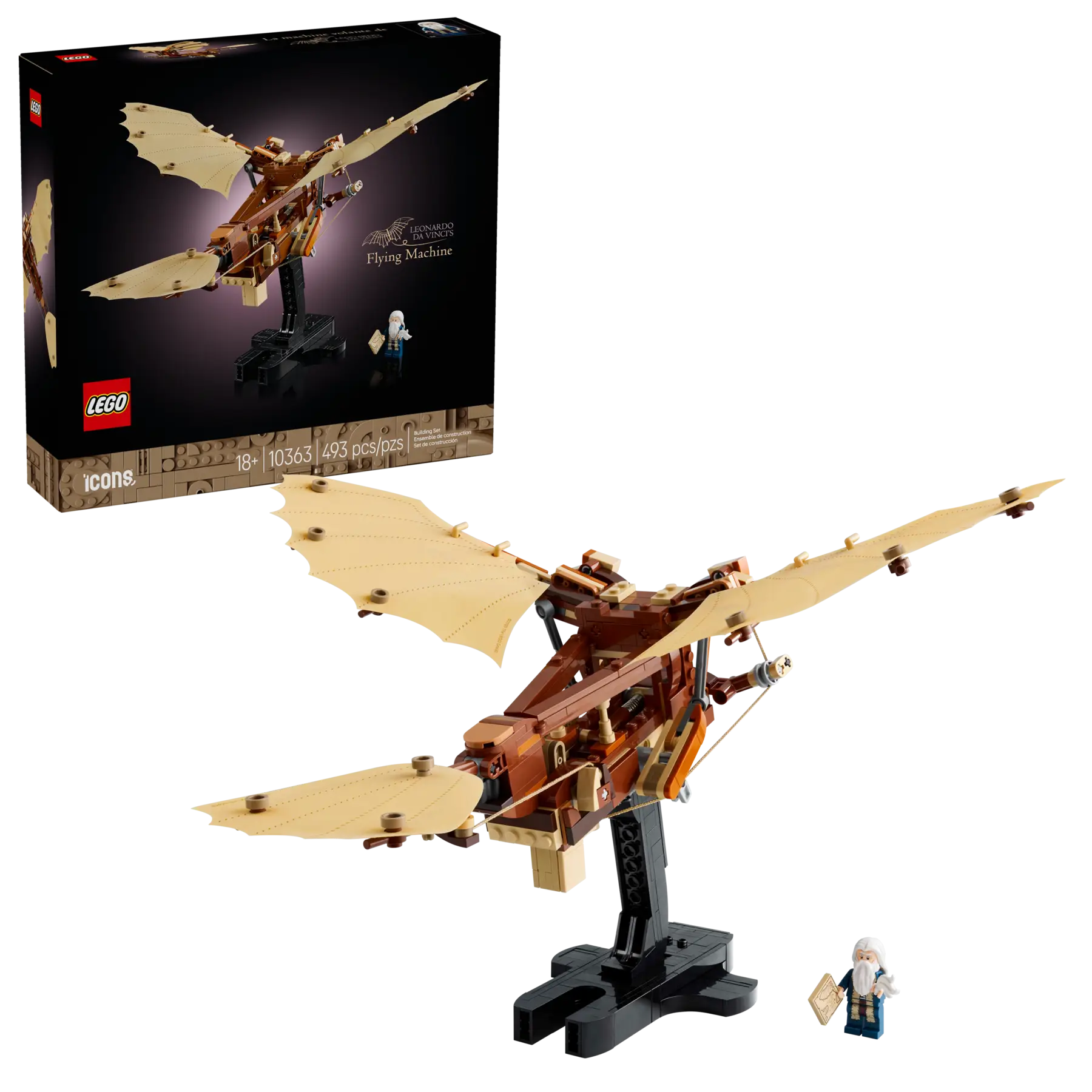 Lego Leonardo da Vinci's Flying Machine (10363)