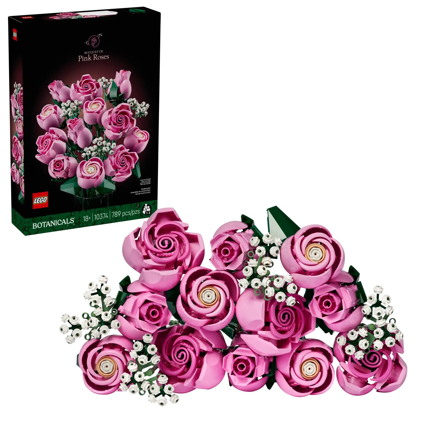 Lego Bouquet of Pink Roses (10374)
