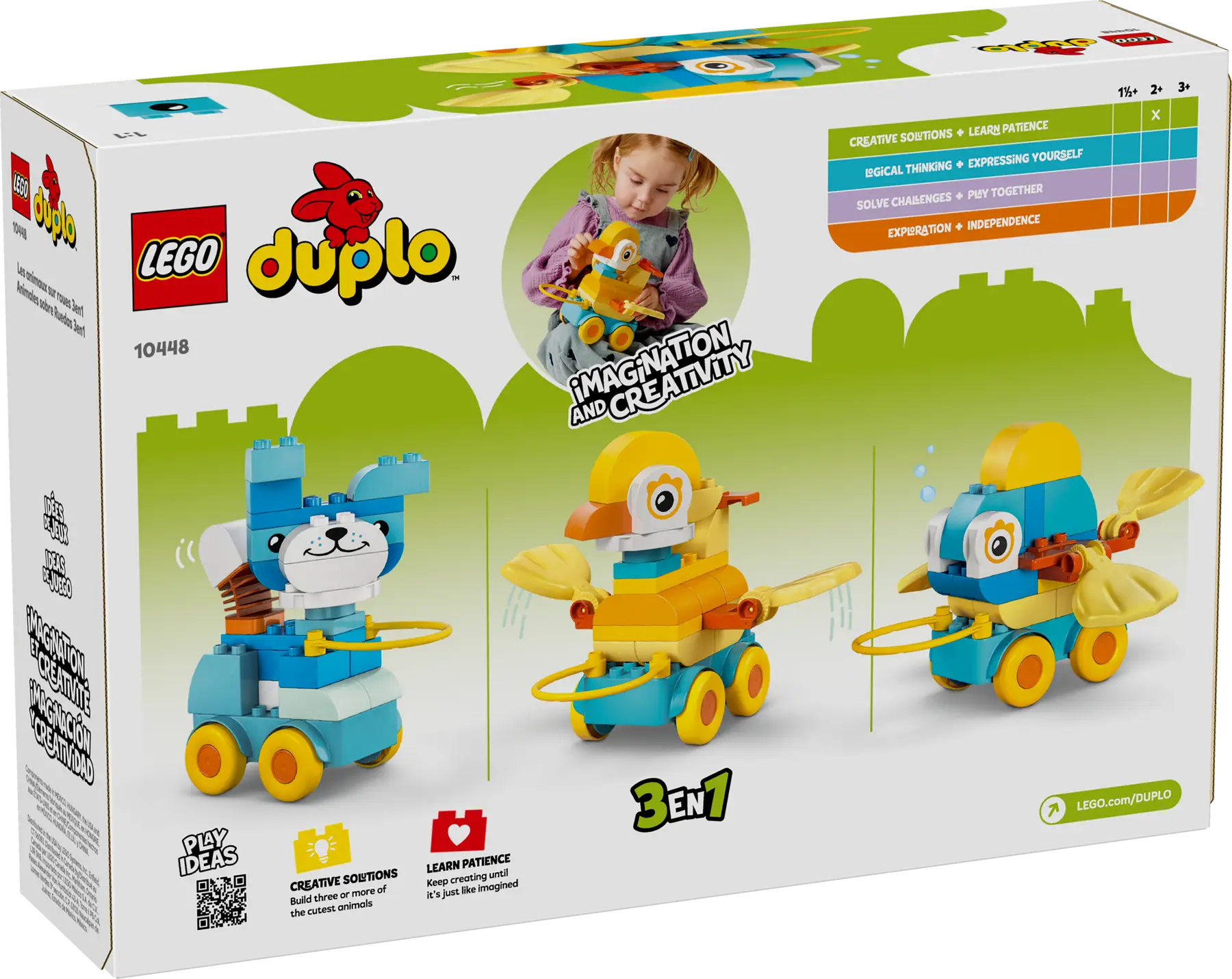 Lego 3in1 Animals on Wheels (10448)