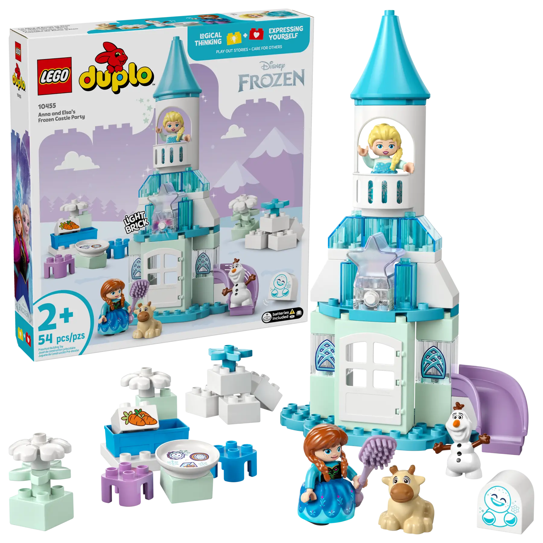 Lego Anna and Elsa's Frozen Castle Party (10455)