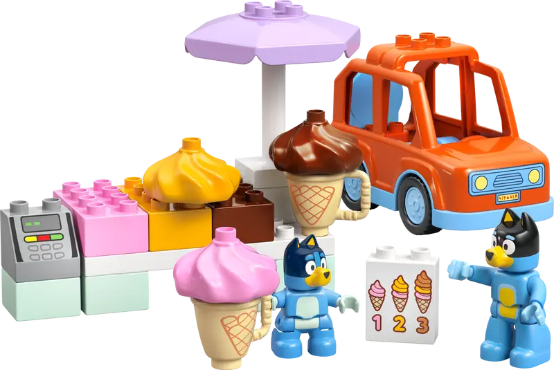 Lego Ice Cream Trip with Bluey (10458)