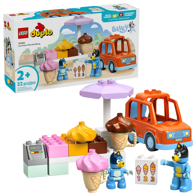 Lego Ice Cream Trip with Bluey (10458)