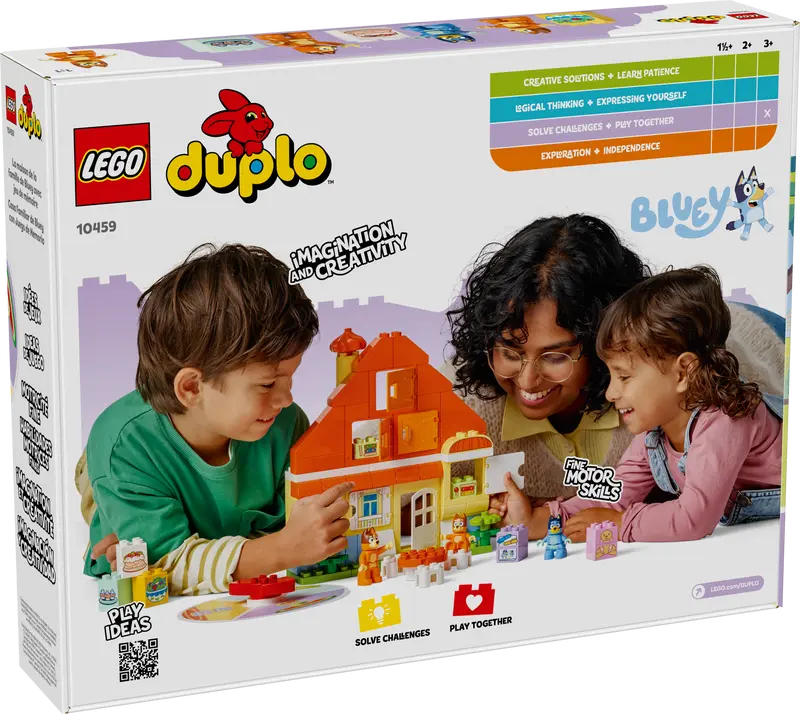 Lego Bluey's Family House with Memory Game (10459)