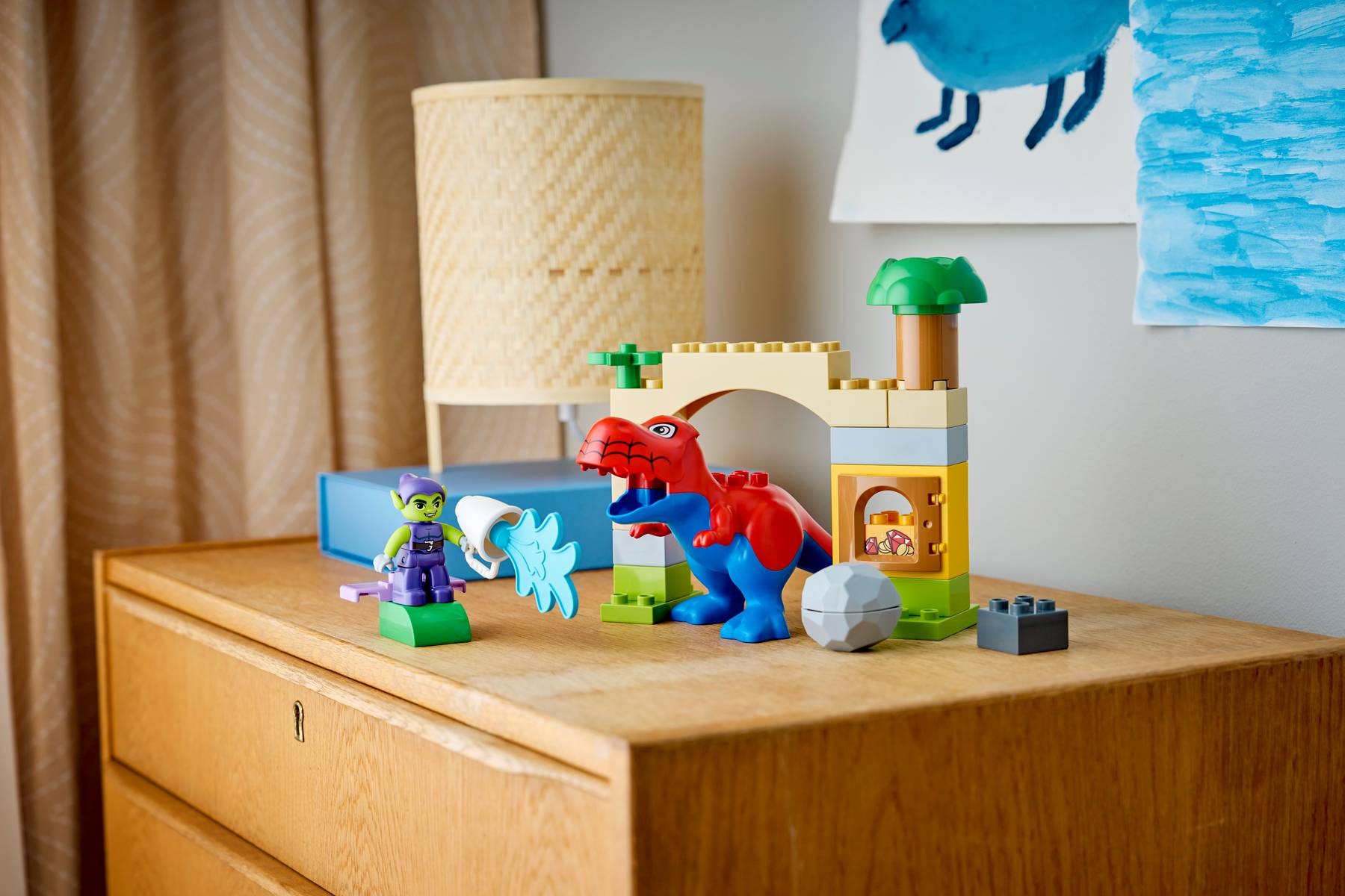 Lego DUPLO Marvel Dinosaur Spidey-Rex vs. Green Goblin